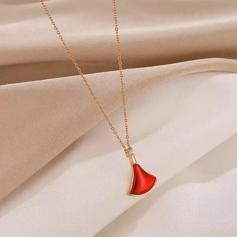 Black Swan Titanium Necklace for Women - Image 15