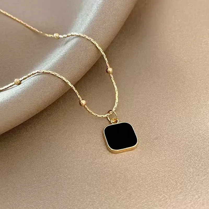 Black Swan Titanium Necklace for Women - Image 18