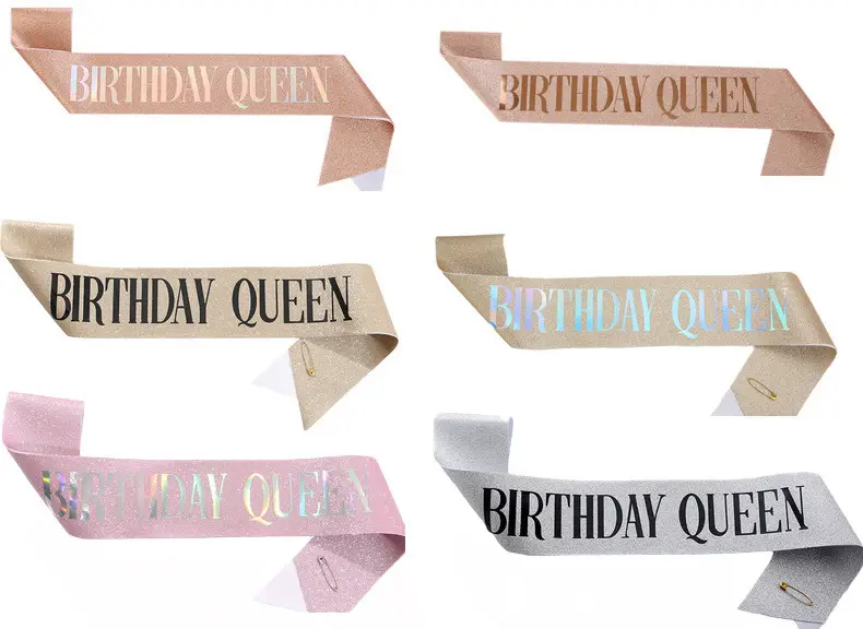 Crystal Crown Birthday Queen Belt Strap Wholesale — feature 11