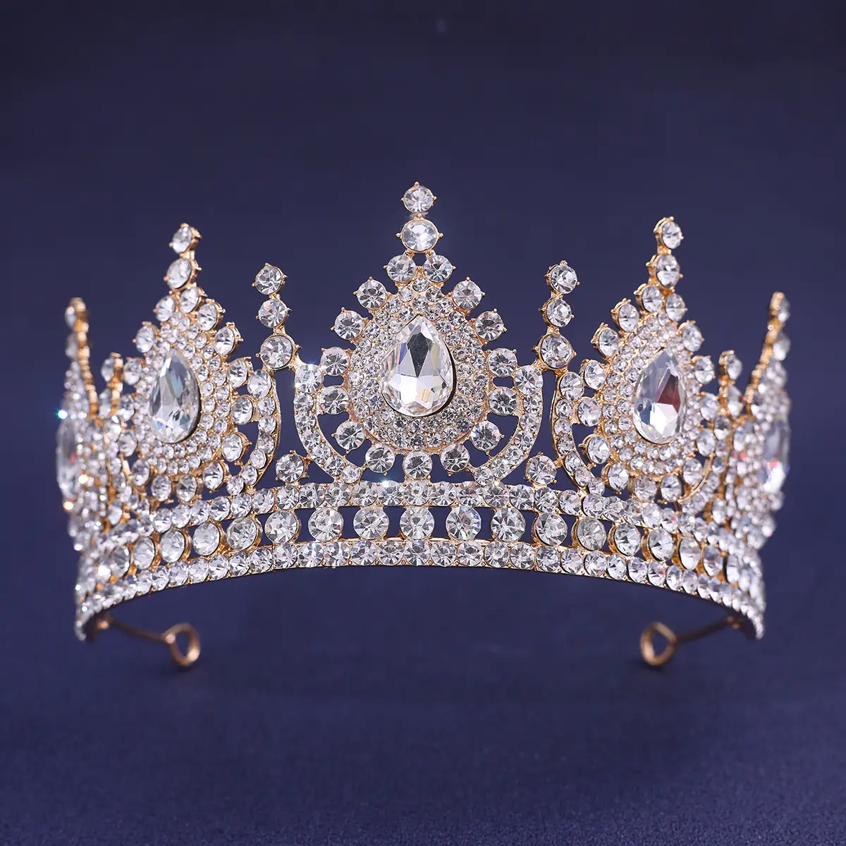 European Rhinestone Crown for Bridal Hair Accessories - Image 8