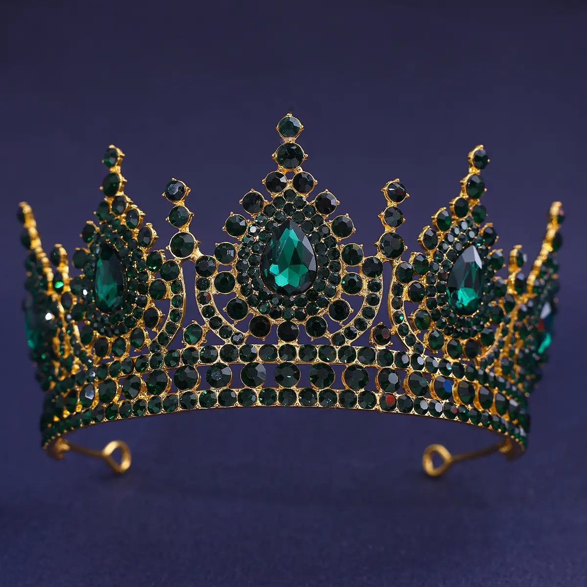 European Rhinestone Crown for Bridal Hair Accessories - Image 5