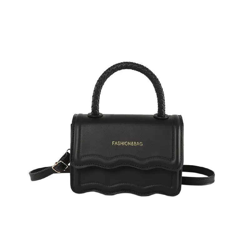 Women's White Wavy Shoulder Messenger Bag 2023 - Image 11