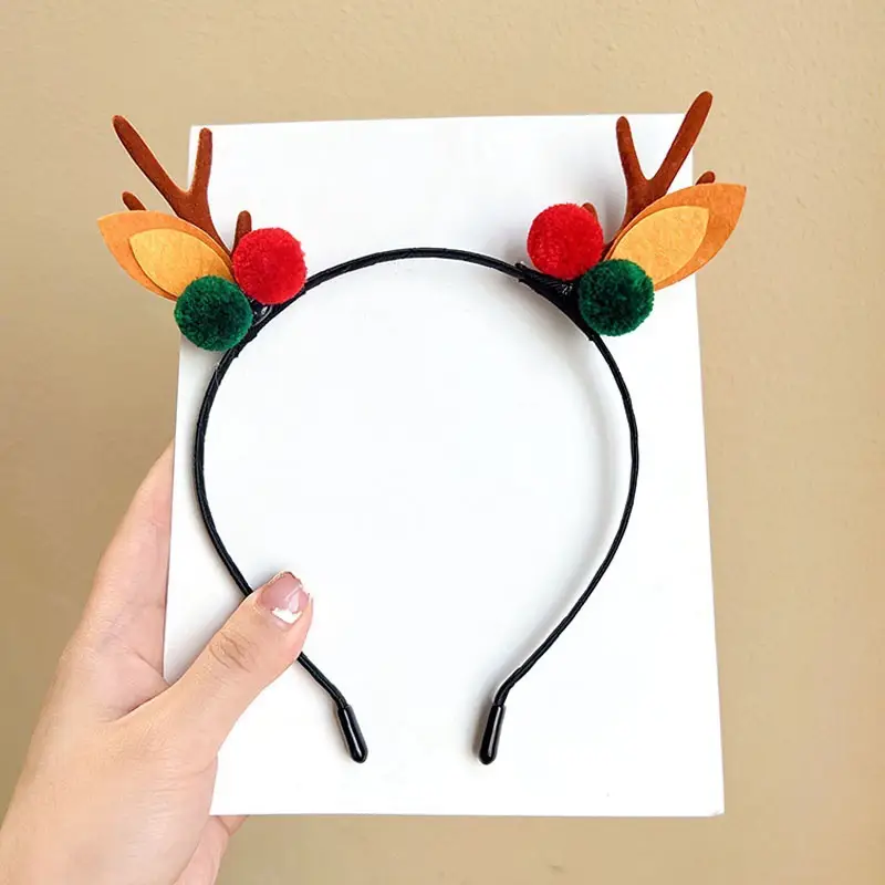 Christmas Deer Antler Headbands for Kids — feature 7