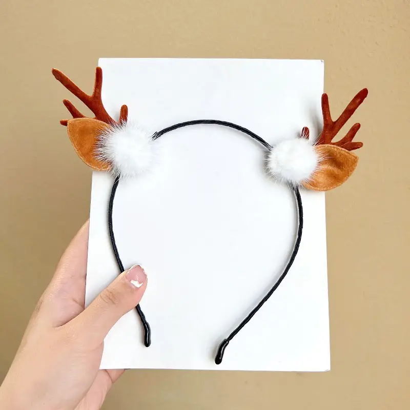 Christmas Deer Antler Headbands for Kids — feature 8