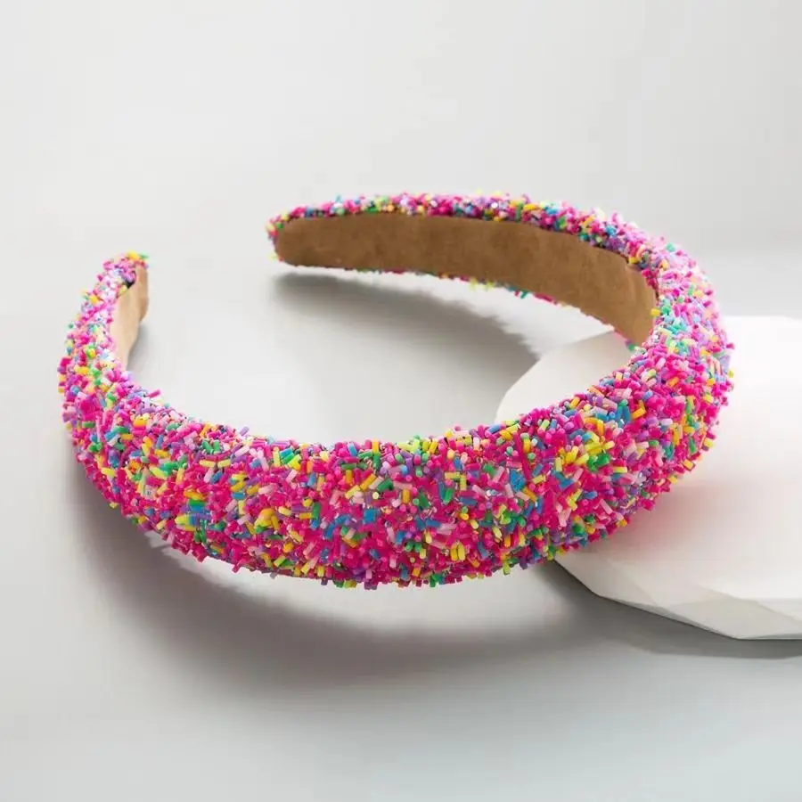 Blue Fleece Fitted Headband for Girls - Image 12