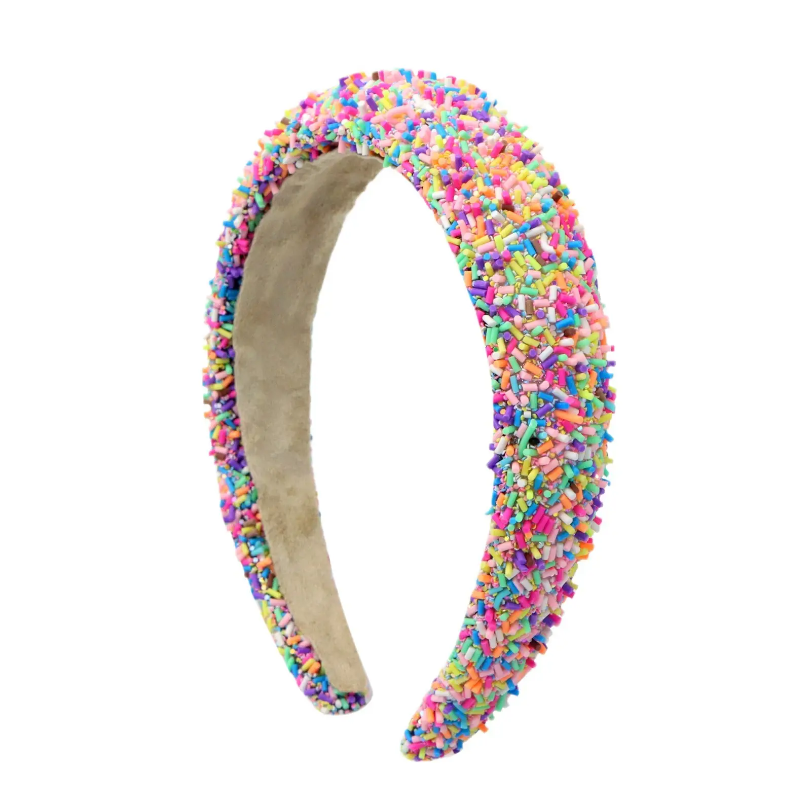 Blue Fleece Fitted Headband for Girls - Image 15