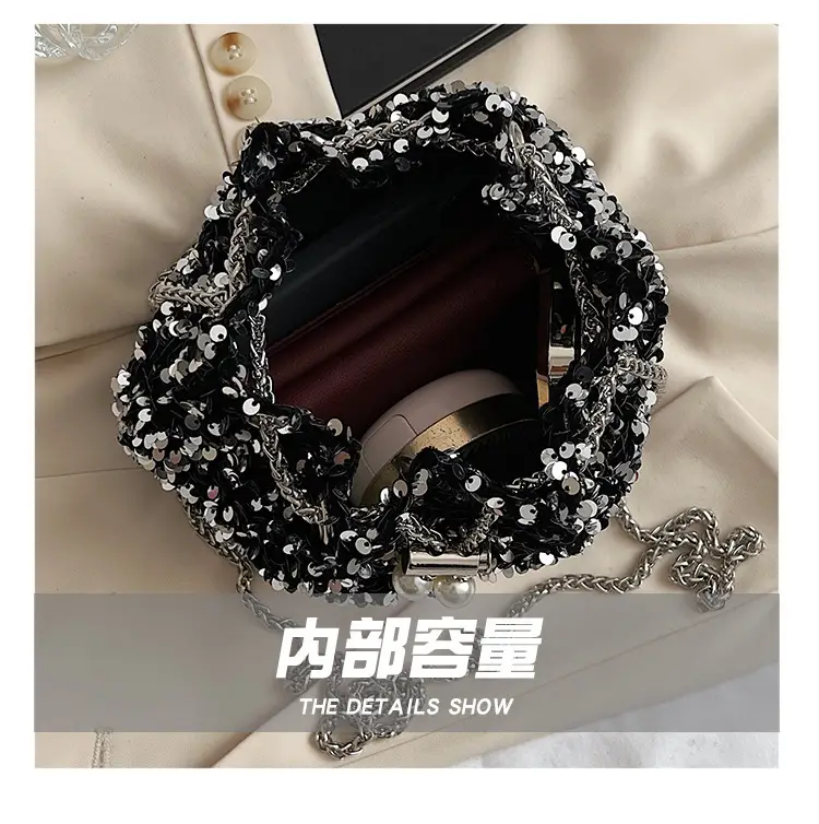 Sequins Personalized Bucket Bag for Women 2023 — feature 11