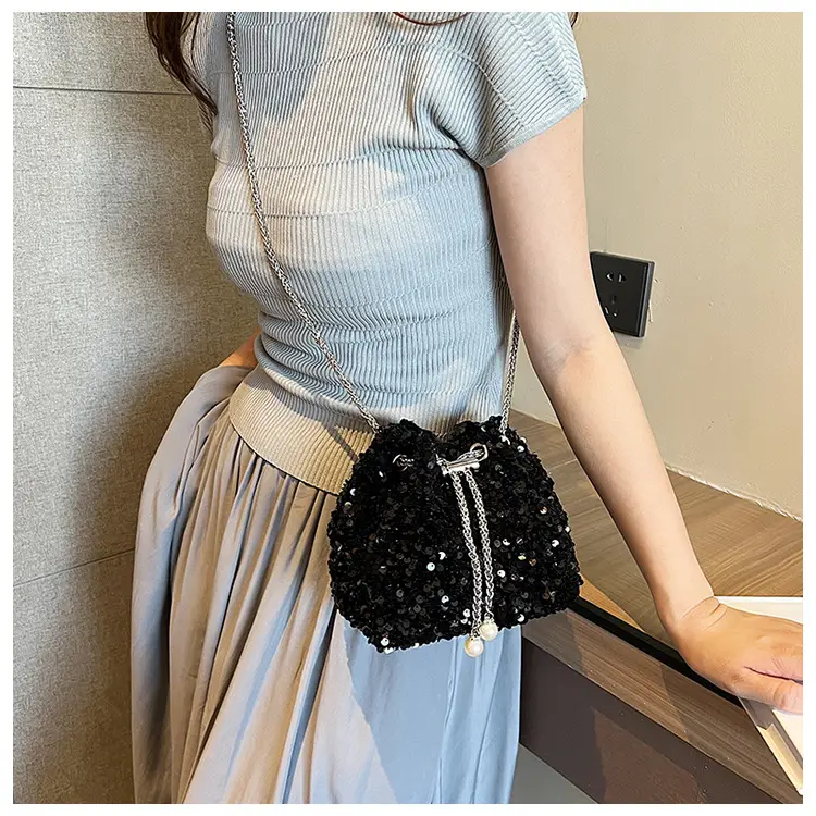 Sequins Personalized Bucket Bag for Women 2023 — feature 15