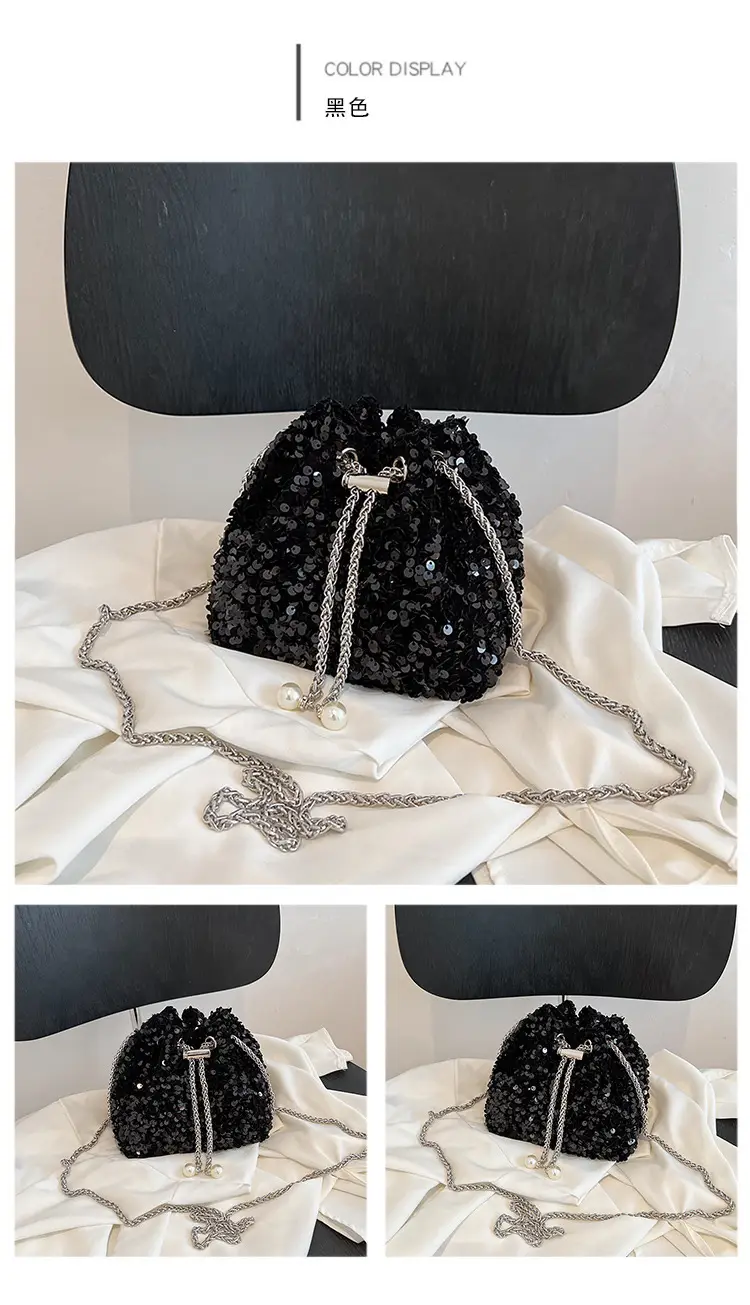 Sequins Personalized Bucket Bag for Women 2023 — feature 19