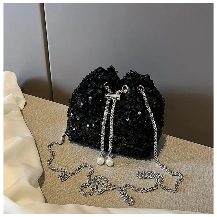 Sequins Personalized Bucket Bag for Women 2023 — feature 24