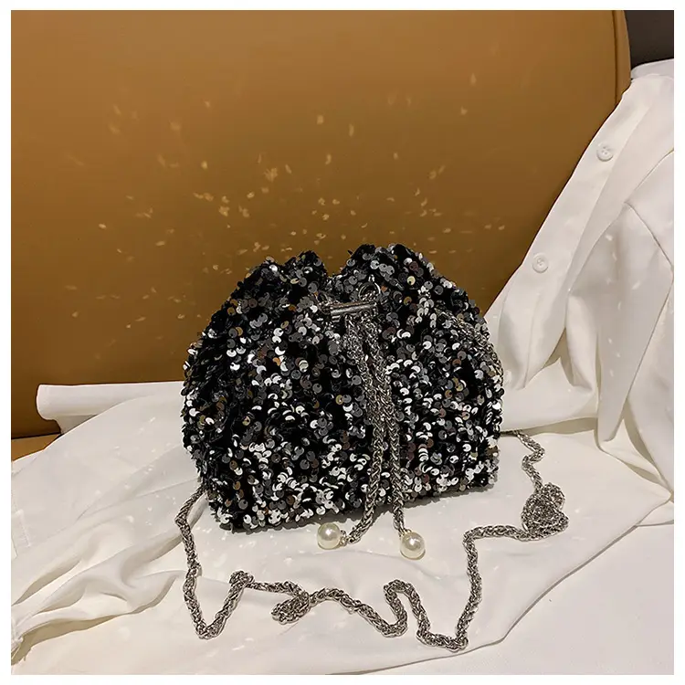 Sequins Personalized Bucket Bag for Women 2023 — feature 27