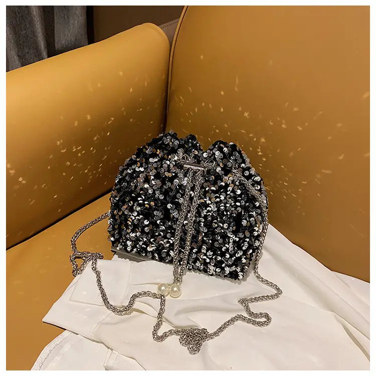 Sequins Personalized Bucket Bag for Women 2023 — feature 31