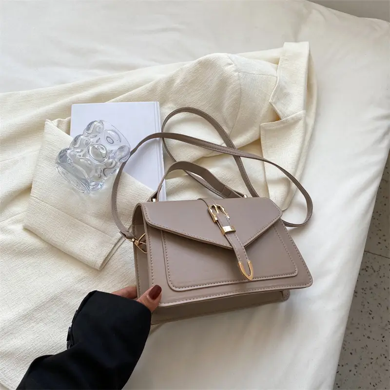Black Korean Style Satchel Crossbody Bag for Women - Image 3