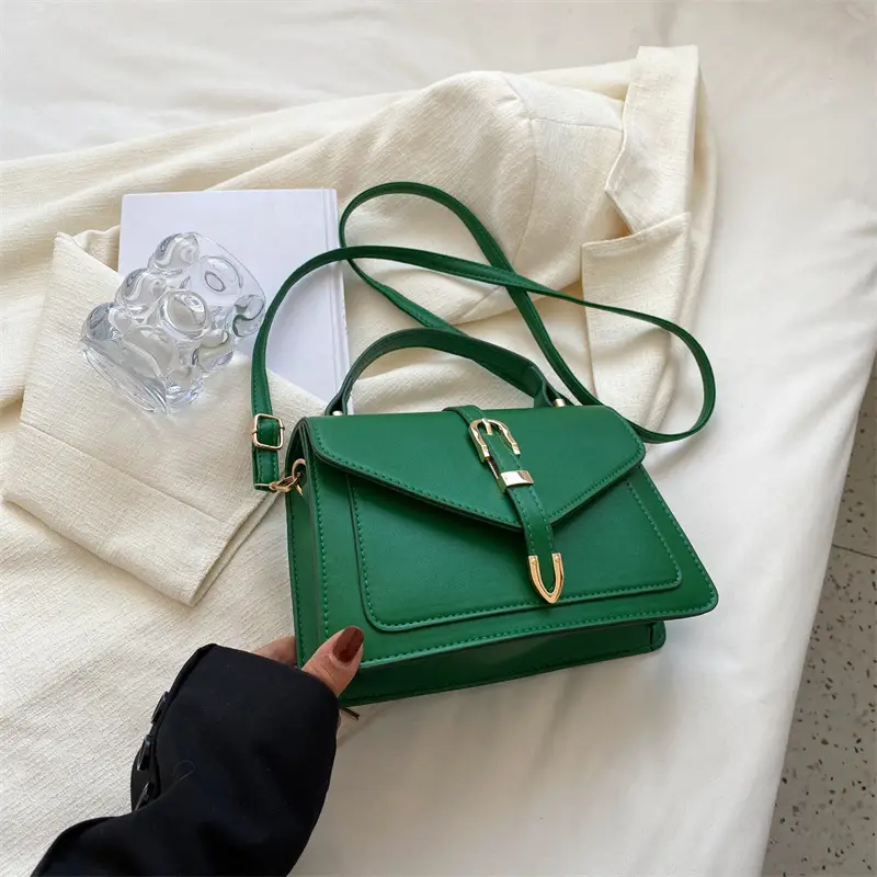 Black Korean Style Satchel Crossbody Bag for Women - Image 5