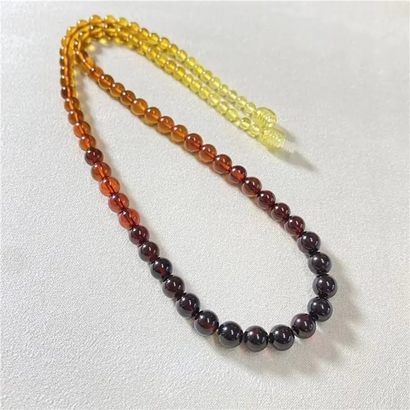 Natural Amber Beads Blood Amber Necklace for Women - Image 4