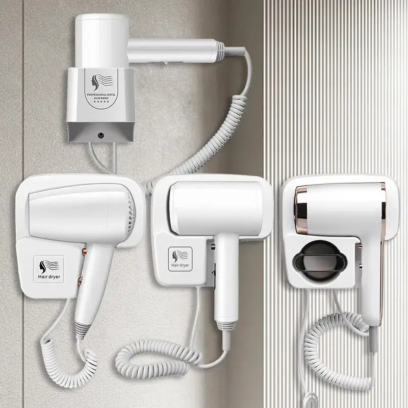 Fast Dry Hair Dryer with Constant Temperature Wall Mount - Image 5