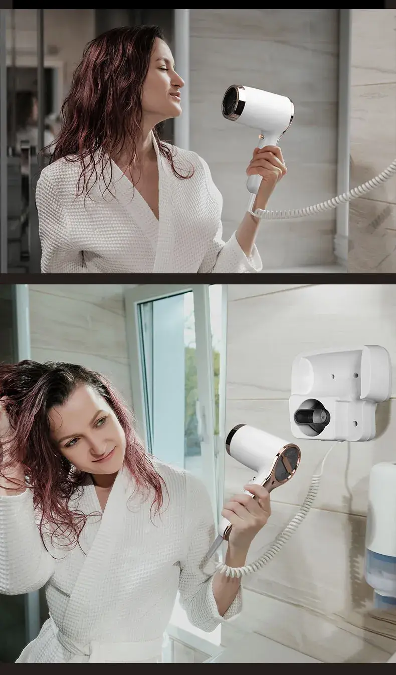 Fast Dry Hair Dryer with Constant Temperature Wall Mount — feature 9