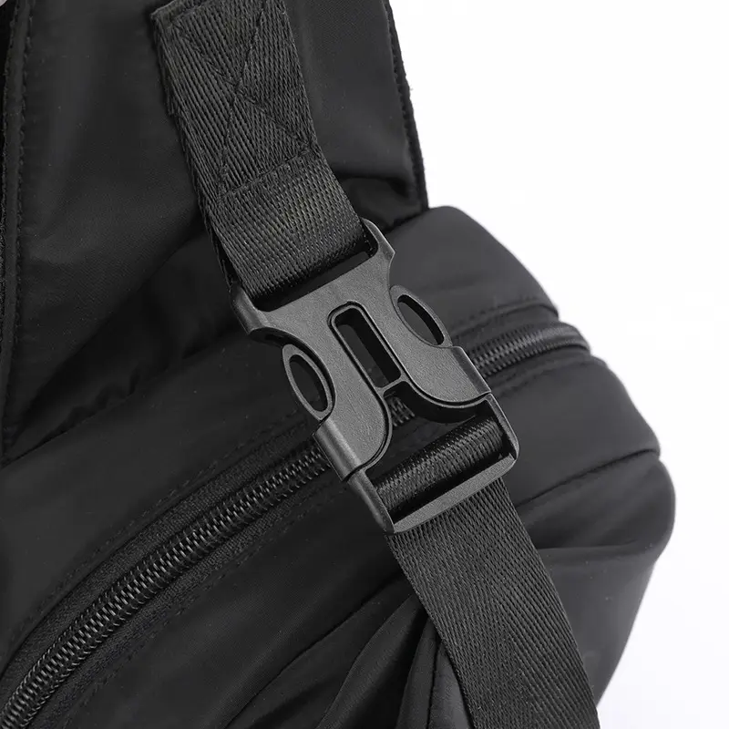 Men's Black Casual Crossbody Backpack Large Capacity — feature 15