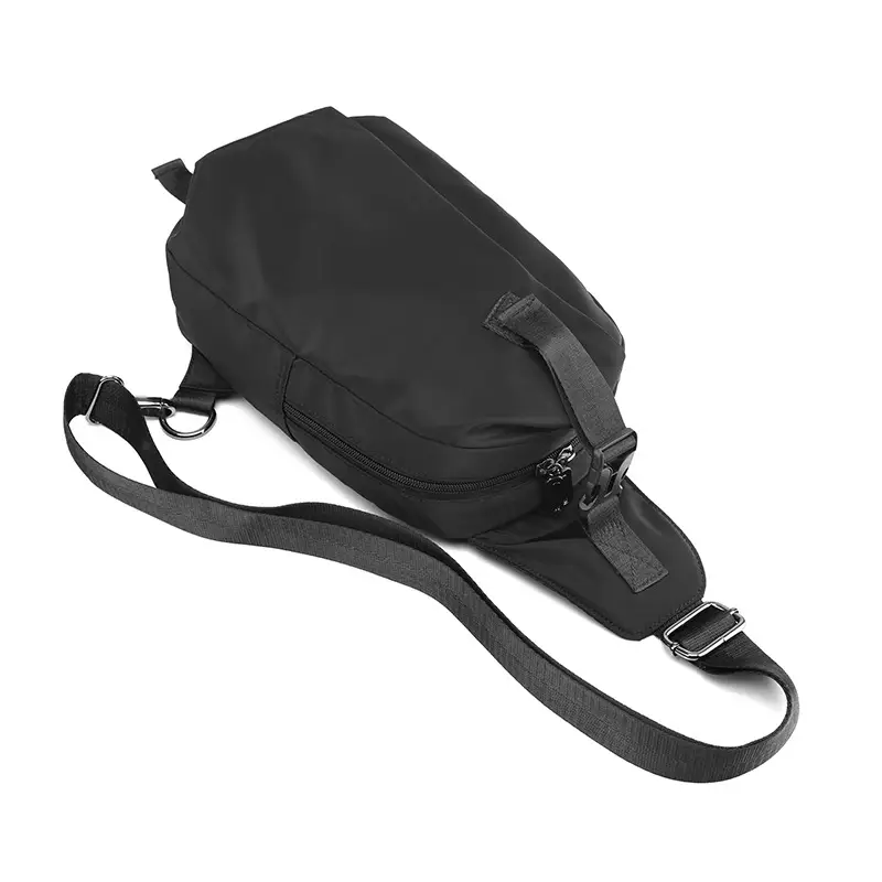 Men's Black Casual Crossbody Backpack Large Capacity — feature 17