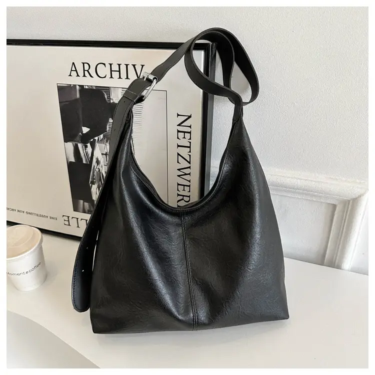 Korean Style One Shoulder Bag for Women Brown Tote — feature 23