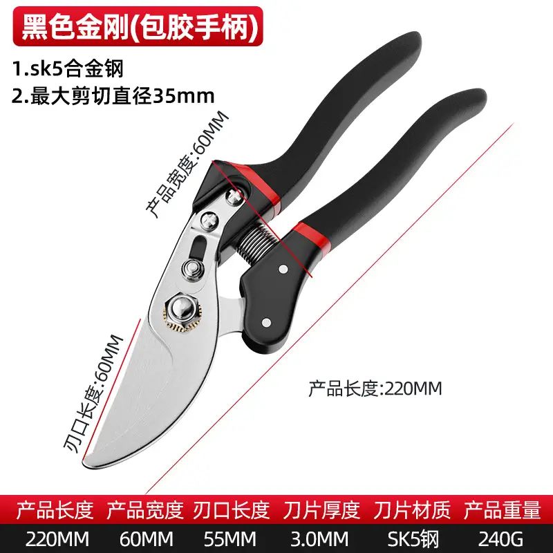 Extra large tree branch shears