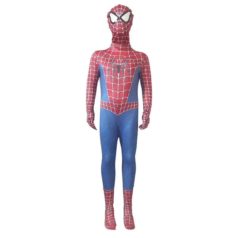 Hero return Spider-Man tights hero no return clothes hero expedition children jumpsuit Halloween cos