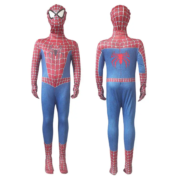Hero return Spider-Man tights hero no return clothes hero expedition children jumpsuit Halloween cos