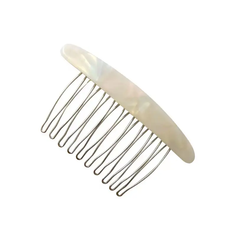 Acetate Hair Combs Female Side Reverse Insert Summer - Image 13