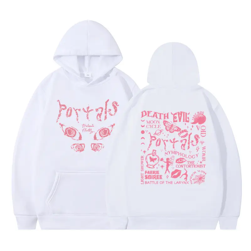 Lilac Fleece Hoodie with "Little Devil" Print - Image 21