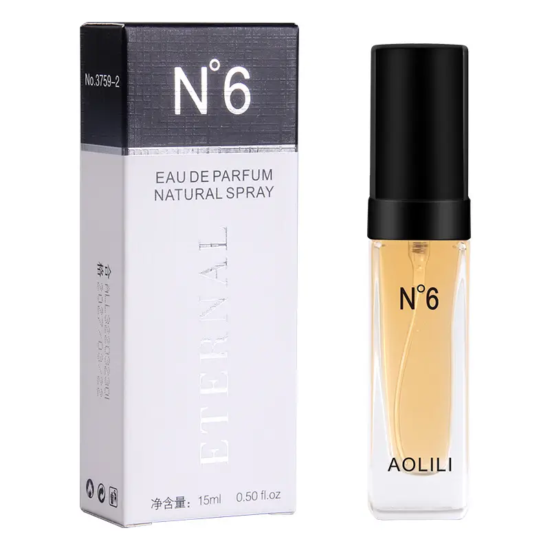 Women's perfume eternal N6 lasting fragrance light fragrance fresh floral charm temptation portable student perfume 15ml