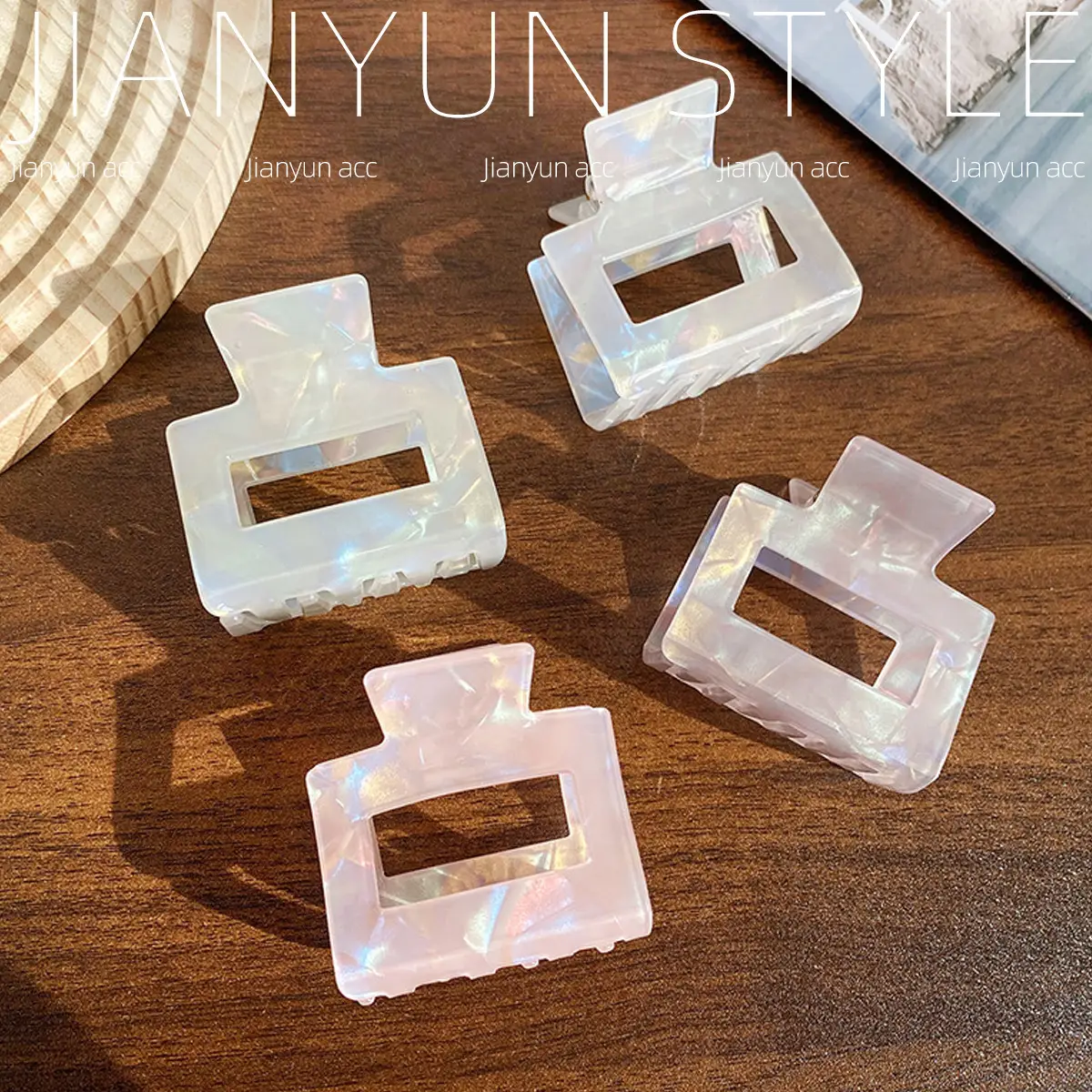 New Symphony Pvc Shark Clip Hair Accessory for Women - Image 10