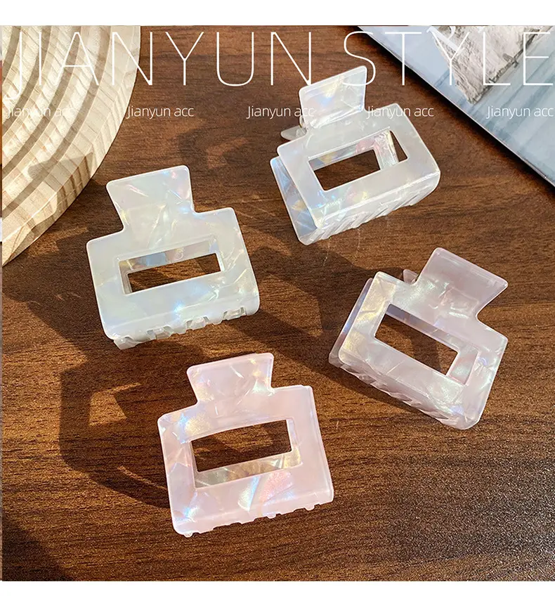 New Symphony Pvc Shark Clip Hair Accessory for Women — feature 7
