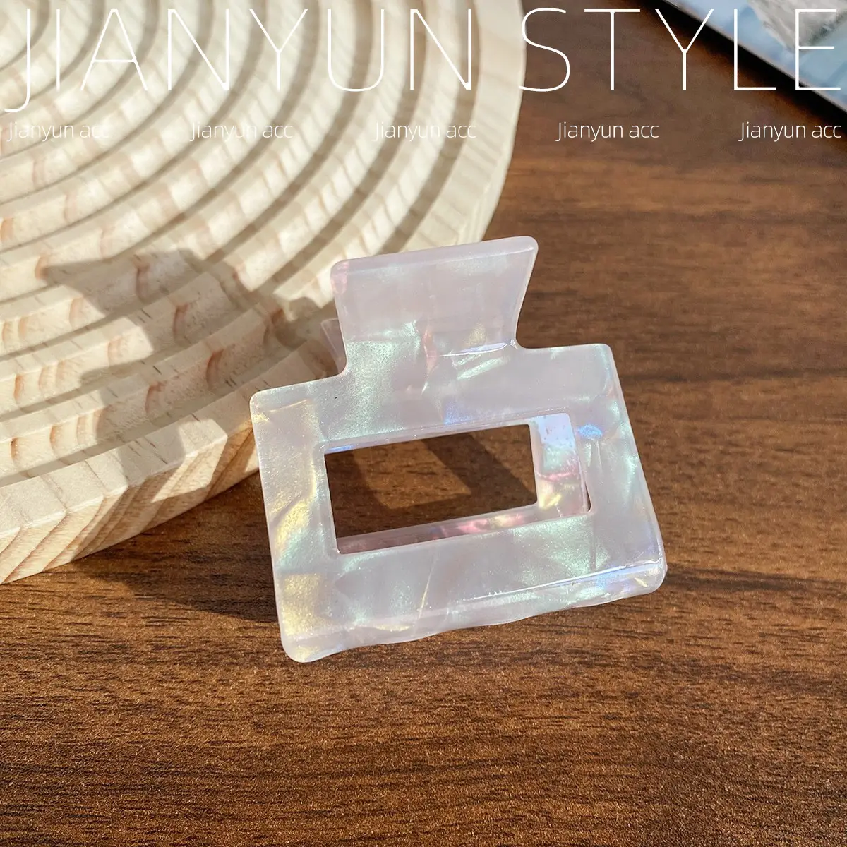 New Symphony Pvc Shark Clip Hair Accessory for Women - Image 7