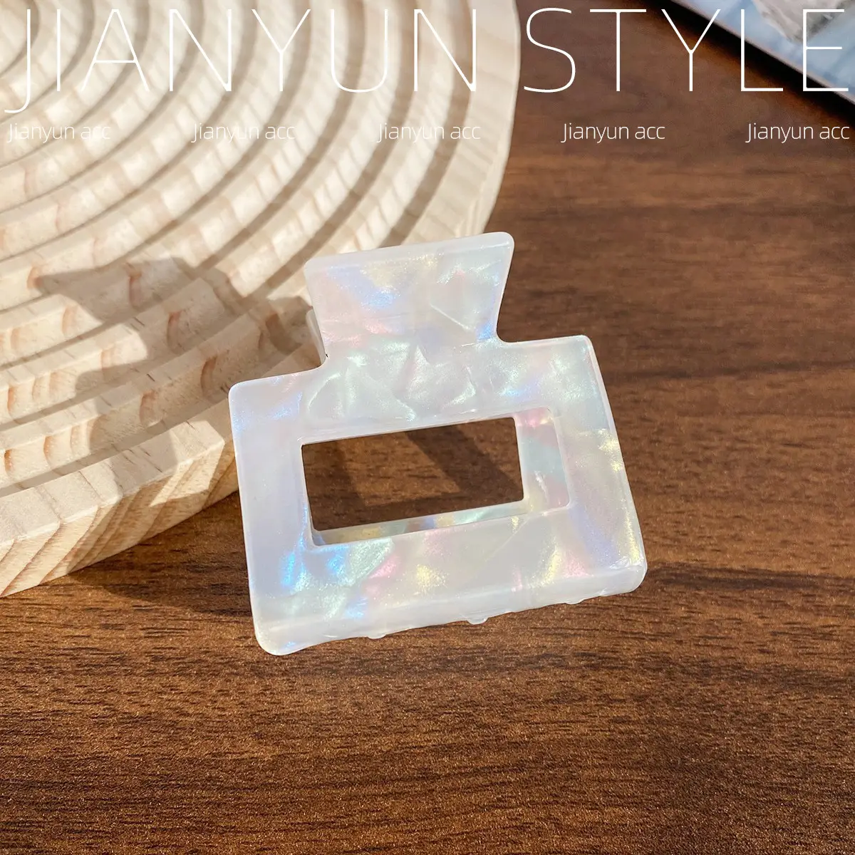 New Symphony Pvc Shark Clip Hair Accessory for Women - Image 8