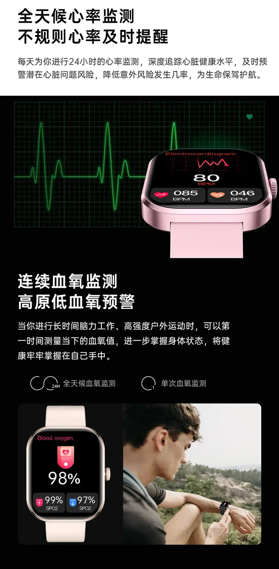 Explosions G21 Smart Watch with Large Screen & Bluetooth — feature 15