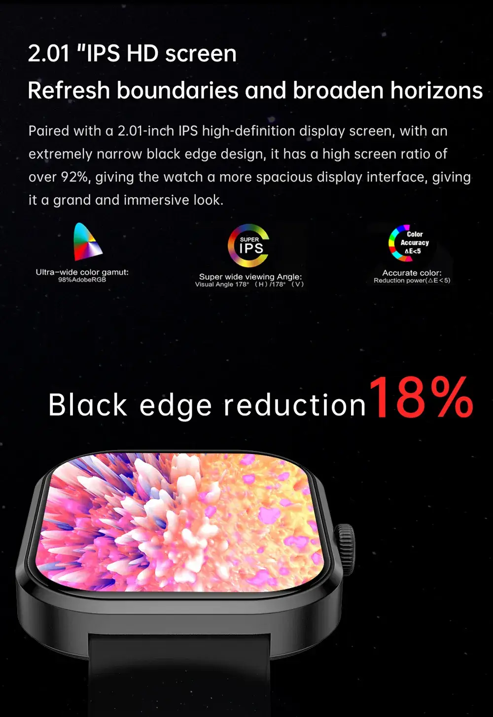 Explosions G21 Smart Watch with Large Screen & Bluetooth — feature 26