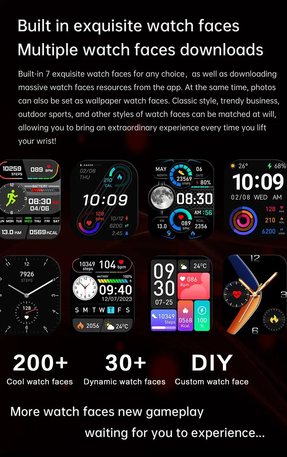 Explosions G21 Smart Watch with Large Screen & Bluetooth — feature 28