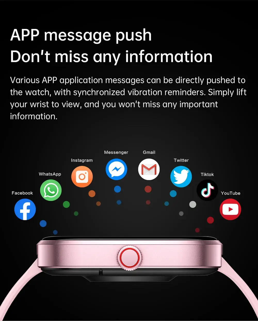 Explosions G21 Smart Watch with Large Screen & Bluetooth — feature 31