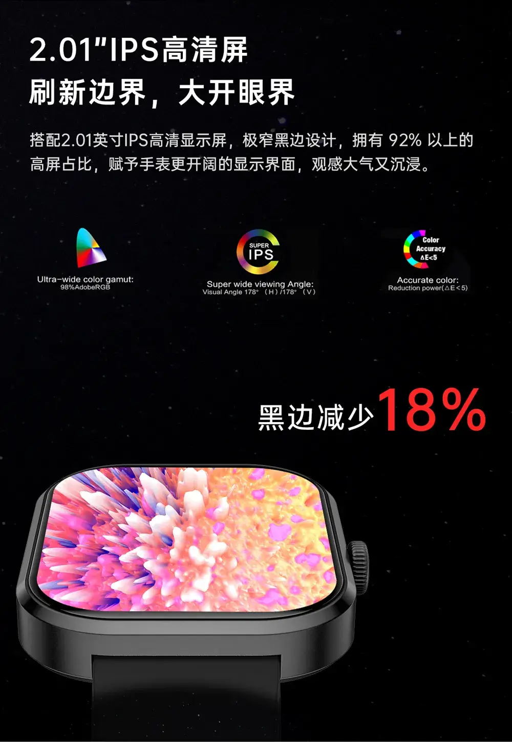 Explosions G21 Smart Watch with Large Screen & Bluetooth — feature 6