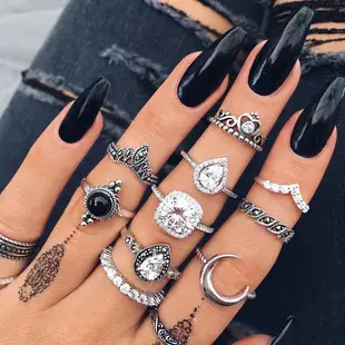 Golden Leaf Hair Ring for Women European American Cross Border Fashion — feature 8