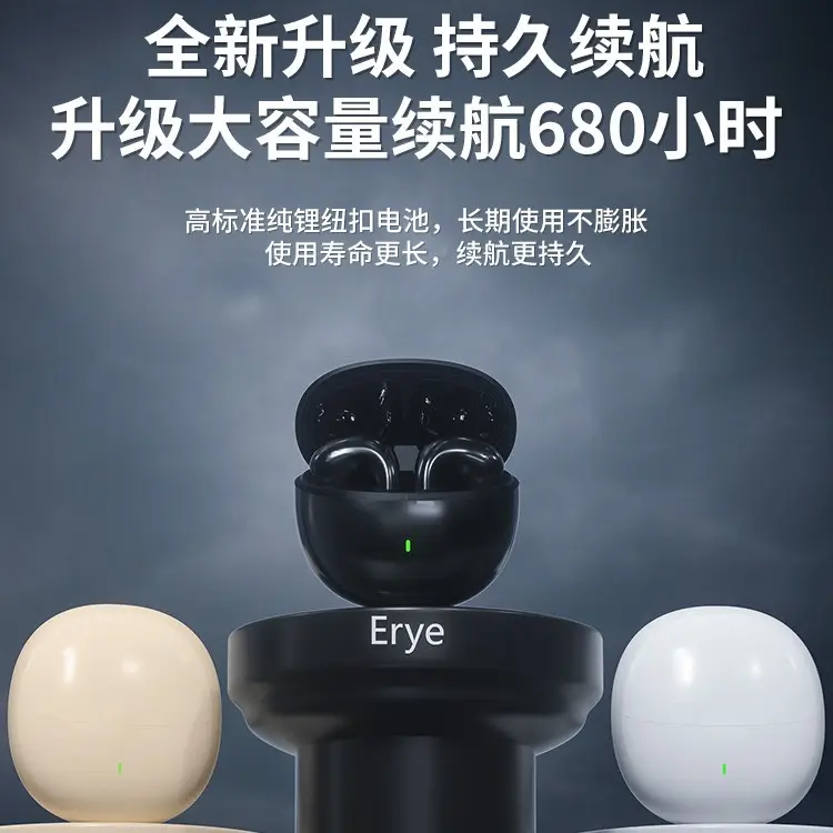 2024 New Bluetooth Headset Noise Reduction HiFi True Wireless Sports - Image 4
