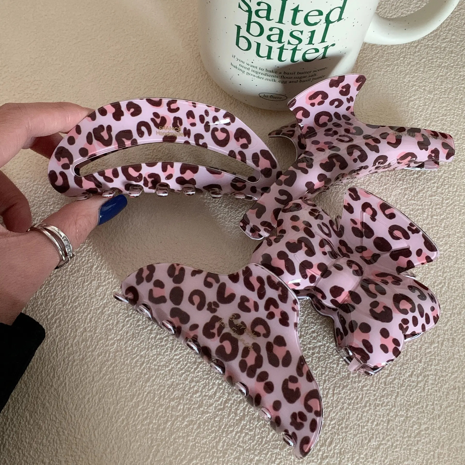 Pink Leopard Print Bow Grip Head Cover for Girls - Image 7