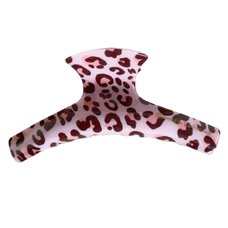 Pink Leopard Print Bow Grip Head Cover for Girls - Image 9