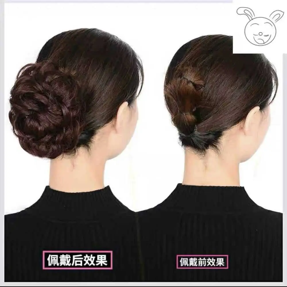 Natural Full-Length Hair Updo Clip Pony for Women - Image 9