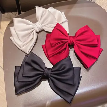 White Bow Hairpin for Girls Autumn Winter — feature 23