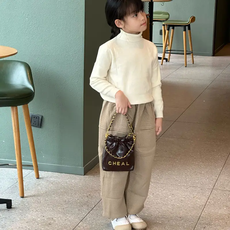 Blue Chiffon Shoulder Bag for Girls Stylish Crossbody - Image 8