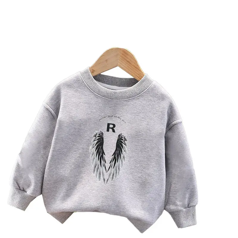 Children Cotton Sweater White R Wings 2023 - Image 10