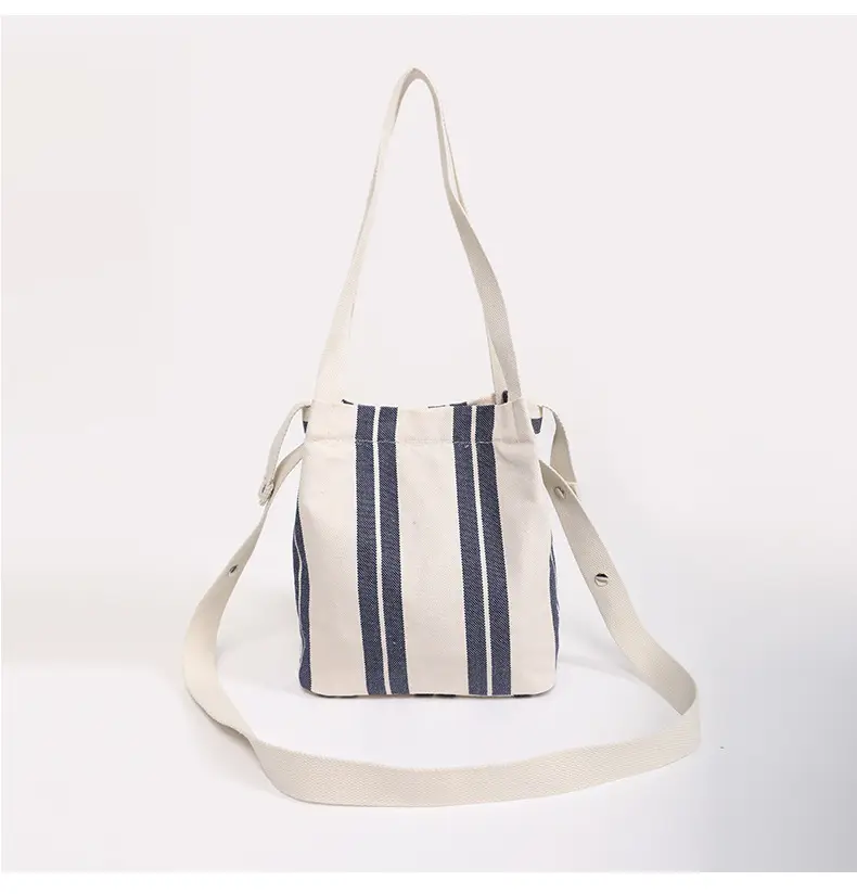 Cute Panda Printed Canvas Shoulder Bag Orange — feature 23