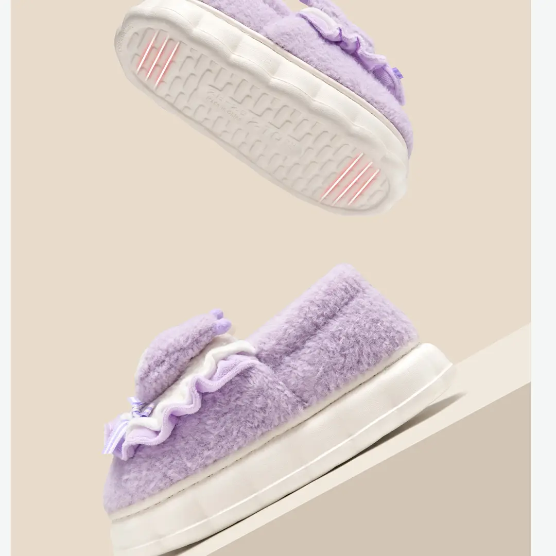 Cinnamon Dog Cute Children's Cotton Slippers for Girls, Winter New Style Indoor Plush Cotton Shoes for Older Kids, Suitable for Outdoor Wear — feature 17