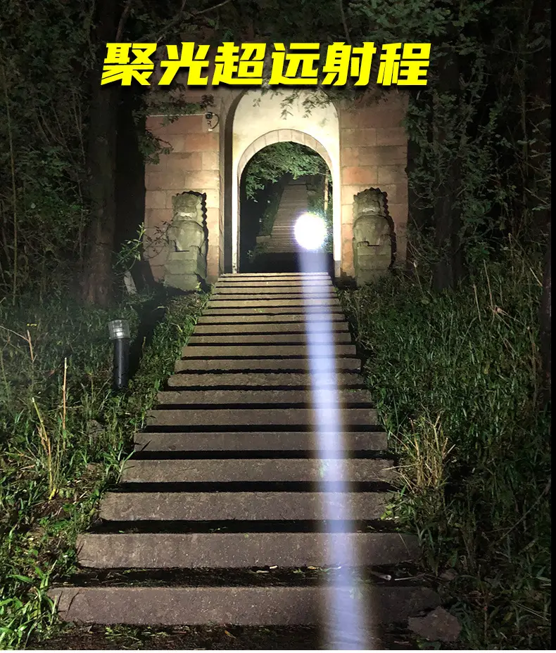 Ultra-Long-Range LED Flashlight with Type-C Charging β feature 10
